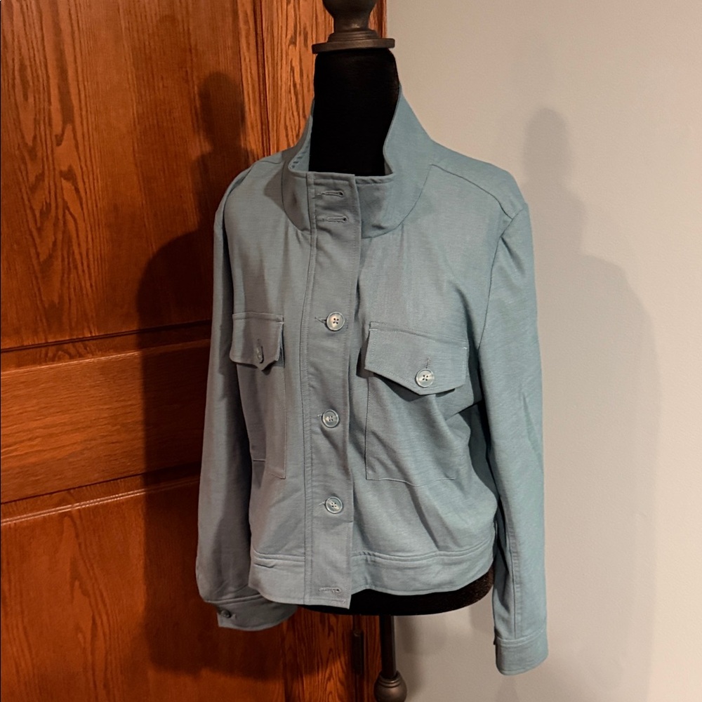 Liverpool Women's Light Blue Utility Jacket